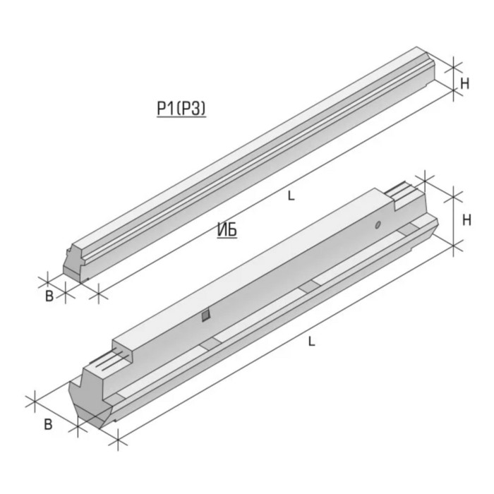 Ригель железобетонный 2Р 4.23-4 С